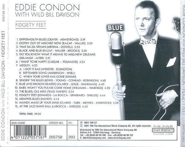 Eddie Condon With Wild Bill Davison – Fidgety Feet