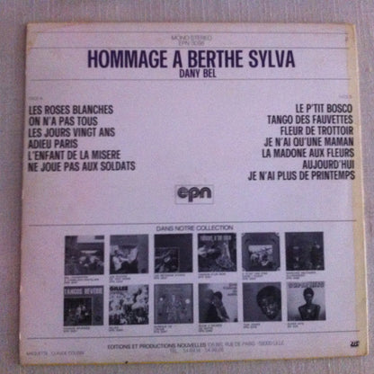 Dany Bel – Hommage A Berthe Sylva