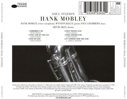Hank Mobley – Soul Station