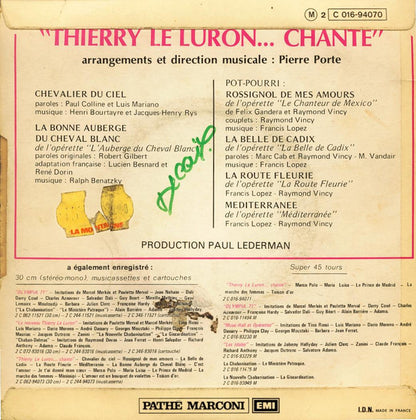 Thierry Le Luron – Thierry Le Luron... Chante