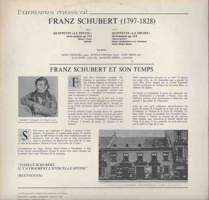 Franz Schubert – Quintette «La Truite»