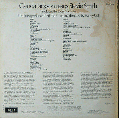 Glenda Jackson – Glenda Jackson Reads Stevie Smith