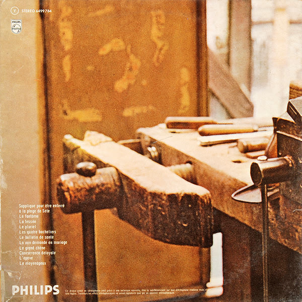 Georges Brassens – 9 - Supplique Pour Être Enterré À La Plage De Sète