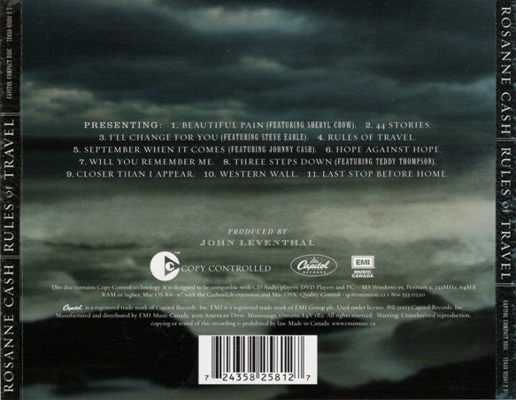 Rosanne Cash – Rules Of Travel