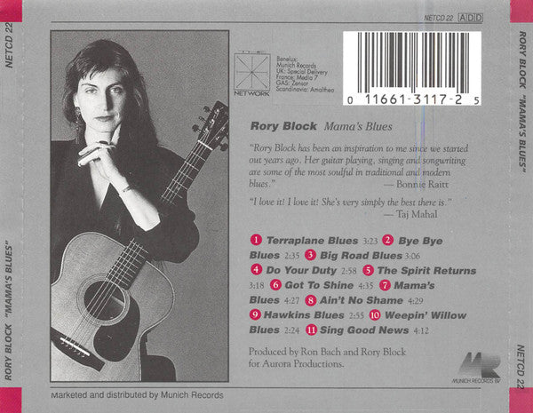 Rory Block – Mama's Blues