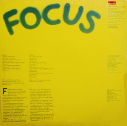 Focus (2) – Focus