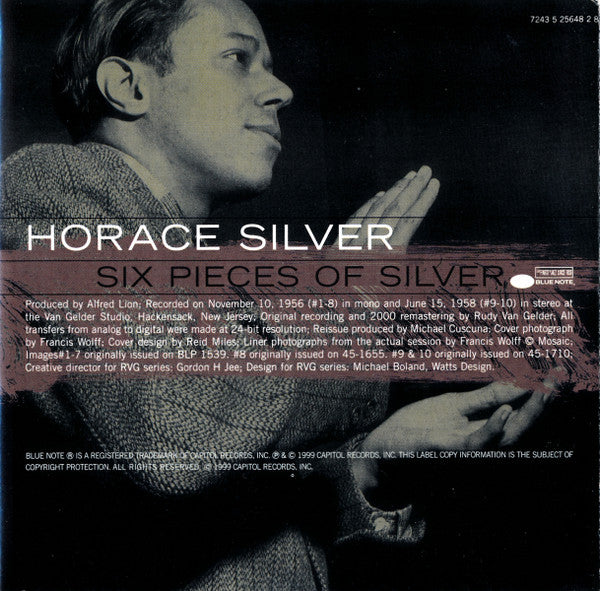 The Horace Silver Quintet – 6 Pieces Of Silver