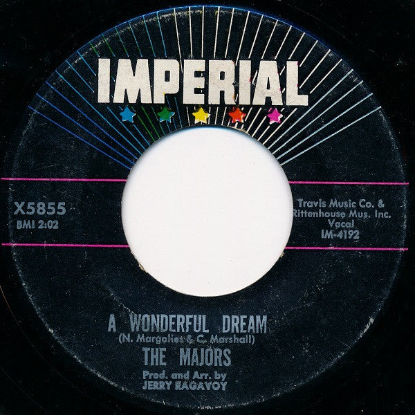 The Majors – A Wonderful Dream / Time Will Tell