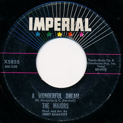 The Majors – A Wonderful Dream / Time Will Tell