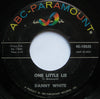Danny White (2) – One Little Lie / Loan Me A Handkerchief — photo 1