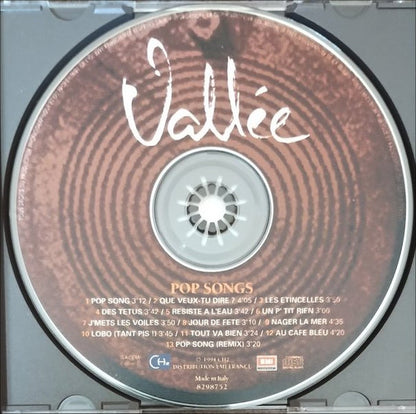 Vallée – Pop Songs