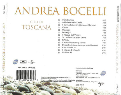Andrea Bocelli – Cieli Di Toscana
