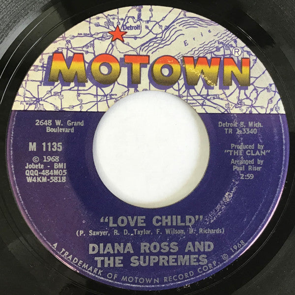 The Supremes – Love Child / Will This Be The Day