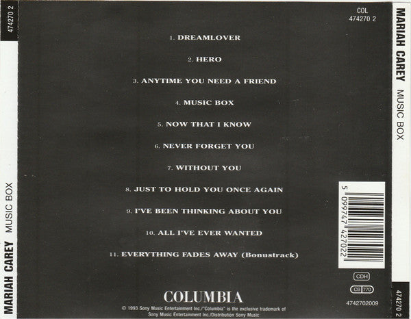Mariah Carey – Music Box
