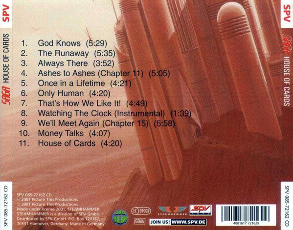 Saga (3) – House Of Cards