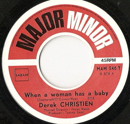 Derek Christien – When A Woman Has A Baby