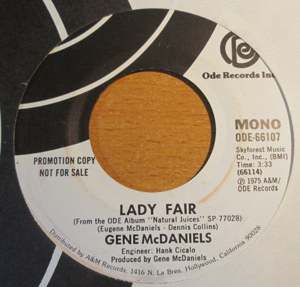 Eugene McDaniels – Lady Fair