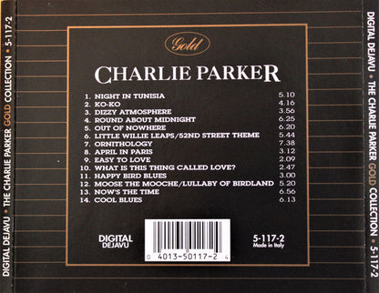 Charlie Parker – The Charlie Parker Gold Collection
