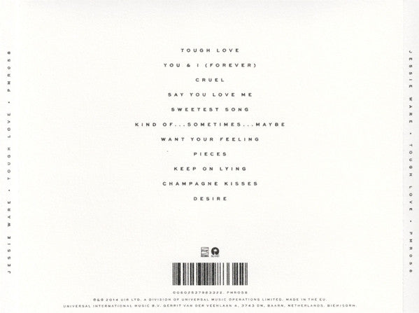 Jessie Ware – Tough Love