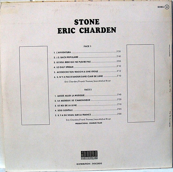 Stone Et Eric Charden – Stone - Eric Charden