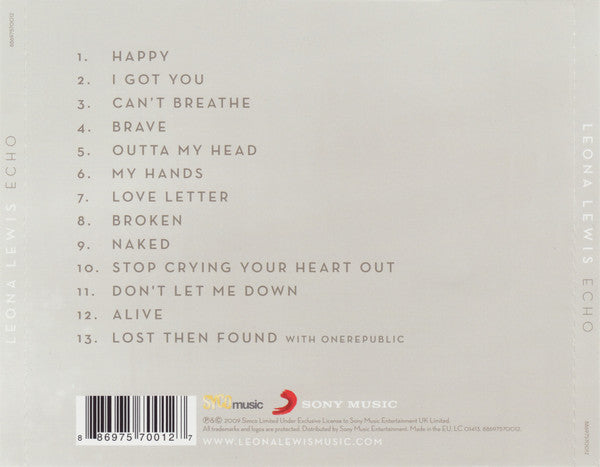 Leona Lewis – Echo