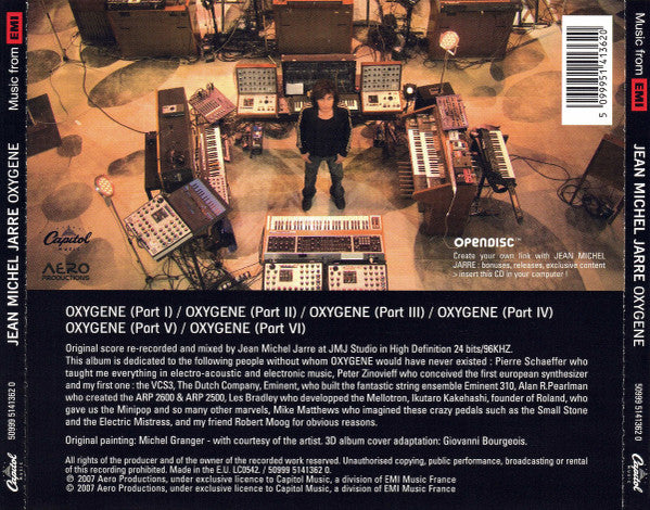 Jean-Michel Jarre – Oxygene (New Master Recording)