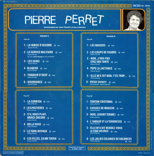 Pierre Perret (2) – Le Double Disque D'Or De Pierre Perret