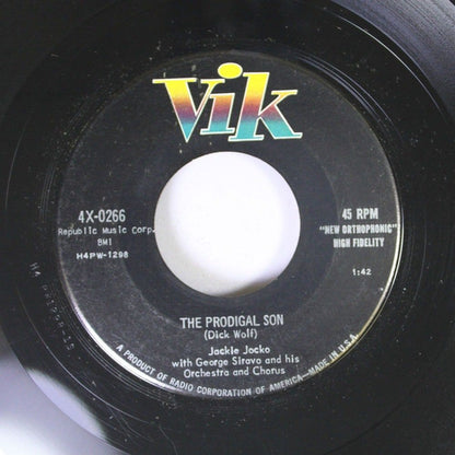Jackie Jocko With George Siravo And His Orchestra – Haunted Lover / The Prodigal Son