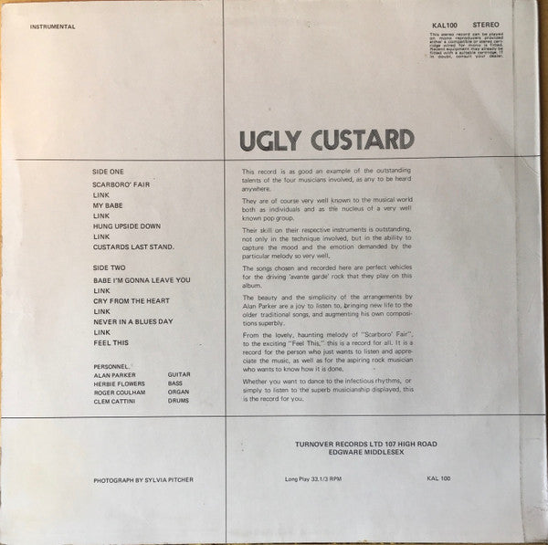 Ugly Custard – Ugly Custard