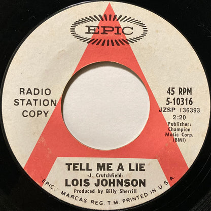 Lois Johnson (2) – Tell Me A Lie