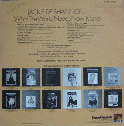 Jackie DeShannon – What The World Needs Now Is Love