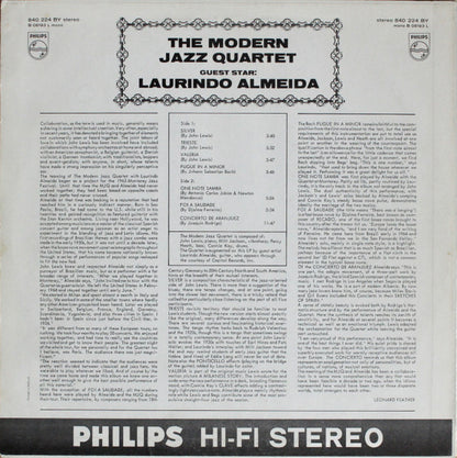 The Modern Jazz Quartet Guest Star Laurindo Almeida – The Modern Jazz Quartet Guest Star Laurindo Almeida