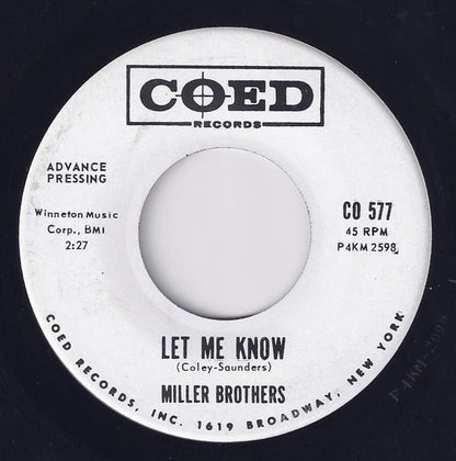 Miller Brothers (5) – Lawrence Was His Name