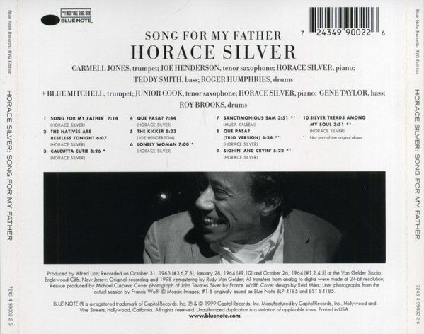 The Horace Silver Quintet – Song For My Father