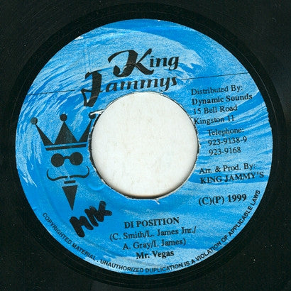 Mr. Vegas – Di Position