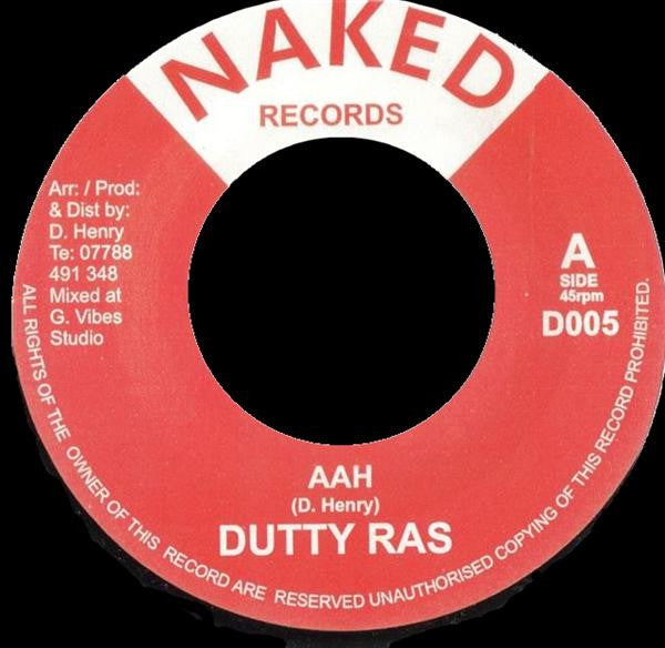 Dutty Ras – Aah