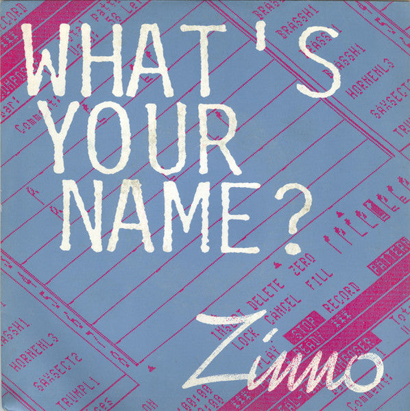 Zinno – What's Your Name?