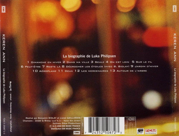 Keren Ann – La Biographie De Luka Philipsen