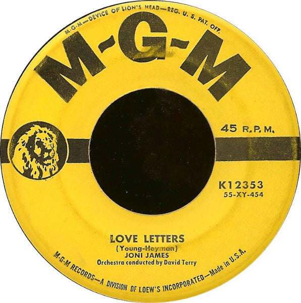 Joni James – Love Letters