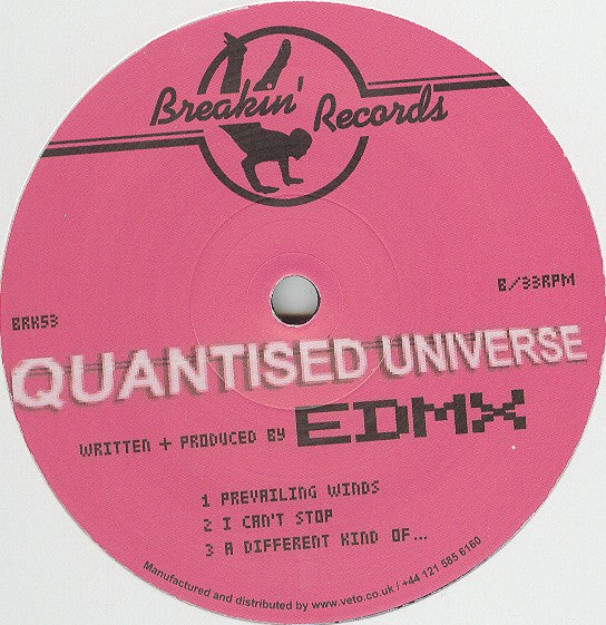 EDMX – Quantised Universe