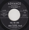 Dick Castle – Tell No One — photo 1