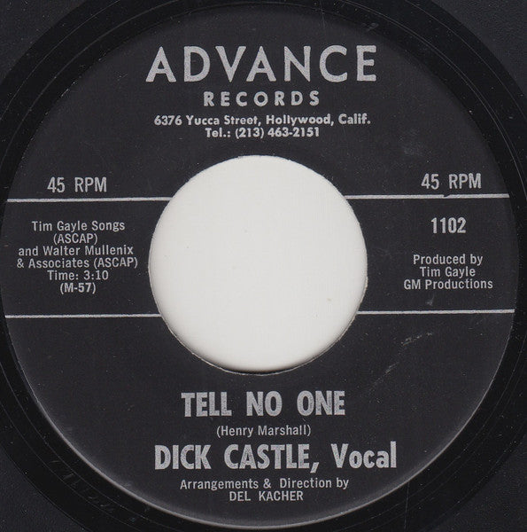 Dick Castle – Tell No One