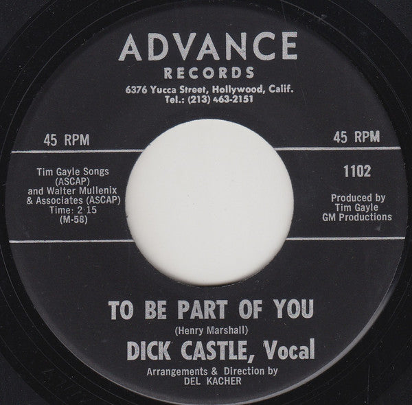 Dick Castle – Tell No One