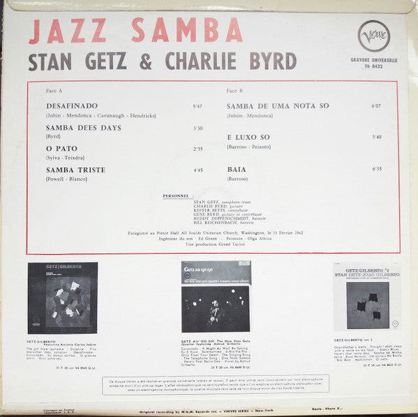 Stan Getz / Charlie Byrd – Jazz Samba