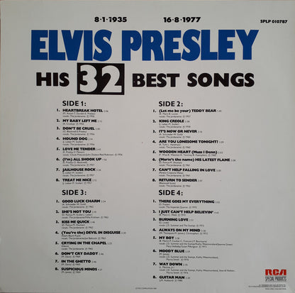 Elvis Presley – His 32 Best Songs