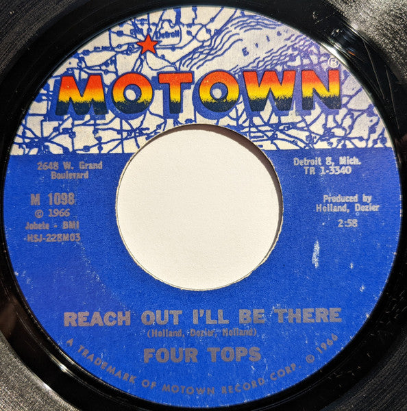 Four Tops – Reach Out I'll Be There / Until You Love Someone