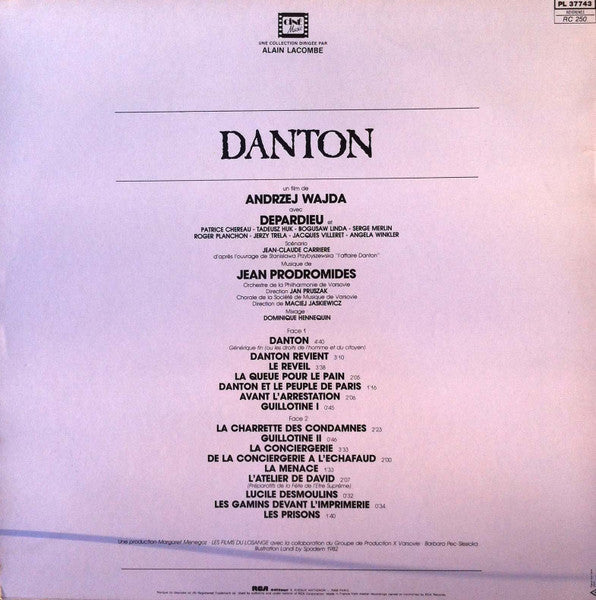 Jean Prodromidès – Danton (Bande Originale Du Film)