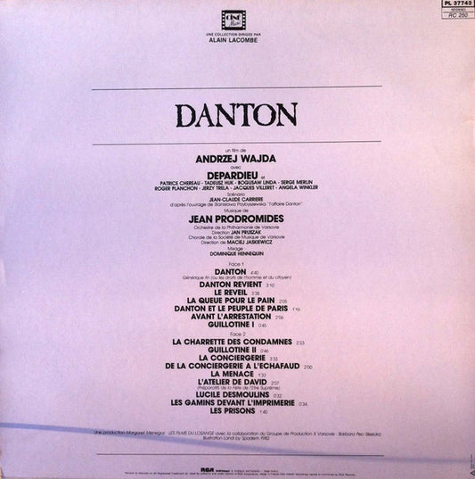 Jean Prodromidès – Danton (Bande Originale Du Film)