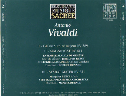 Antonio Vivaldi – Gloria • Magnificat • Stabat Mater