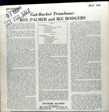 Roy Palmer / Ike Rodgers – Gut-Bucket Trombones